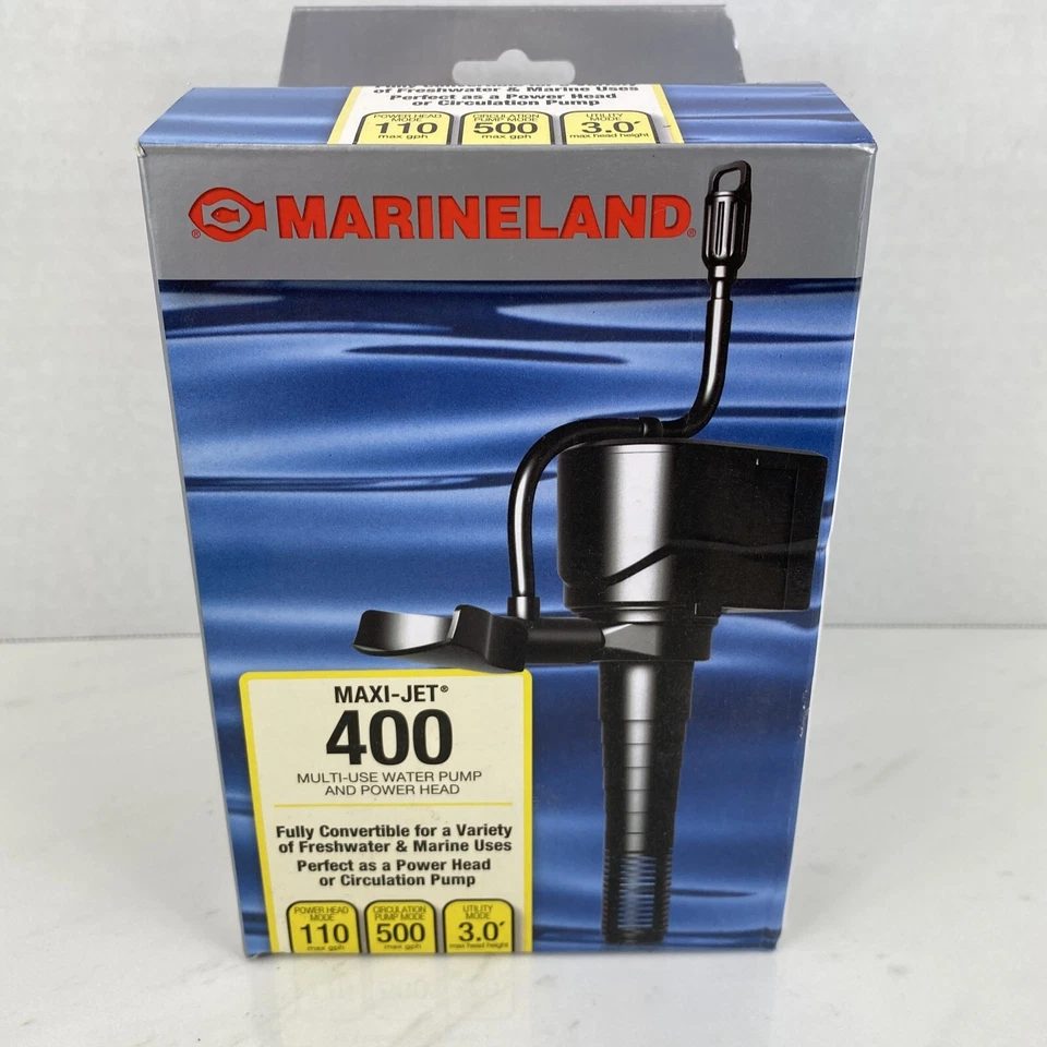 Marineland Filtration ML90509 Maxi-jet 400 Pro Aquarium Pump