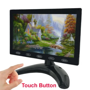 7" TFT LCD Screen 1024x600 CCTV Monitor HDMI/VGA/USB/SD/AV for DSLR Raspberry PI - Picture 1 of 10