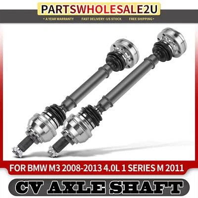 2Pcs Rear Left and Right SideCV Axle Assembly for BMW E82 1 Series M E92/E93 M3 - Image 1 of 4