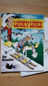 Lucky Luke Nº70 de 1996 Am Klondike - EXCELENTE Z0-1 PRIMERA EDICIÓN con suplemento publicitario - Imagen 1 de 3