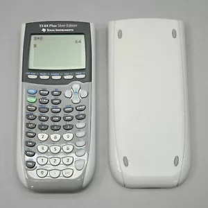 Cubierta de Calculadora Científica TI-84 Texas Instruments Plus Silver Edition Gráficos - Imagen 1 de 7