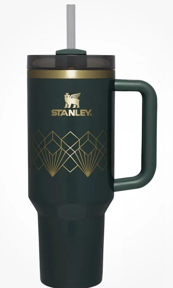 Stanley Quencher H2.O FlowStateTM 40 oz Stainless Steel Tumbler in Forrest Gloss