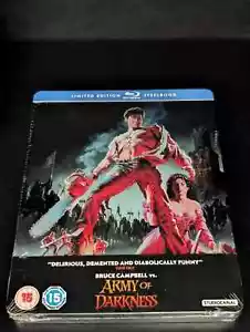Army of Darkness Zavvi Exclusive Steelbook - Limited - Brand New Sealed - Picture 1 of 1