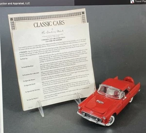 Danbury Mint 1956 Ford Thunderbird Hardtop Convertible Die Cast 1:24 - Bild 1 von 5