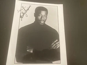 Wesley Snipes Autogrammfoto 8x10 schwarz-weiß - Werbefoto. - Bild 1 von 5