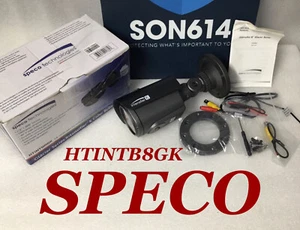 SPECO HTINTB8GK Security Color Camera W/ Heater 2.8-12mm 1000TVL OSD -40°F NEW! - Picture 1 of 19