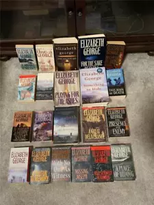 Lot 21 Inspector Lynley Series 1-21 Elizabeth George A Great Deliverance - Picture 1 of 3