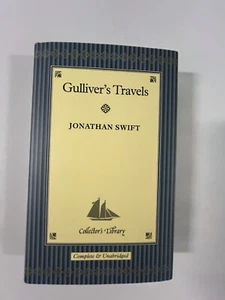 Gulliver's Travels by Jonathan Swift, small (mmpb size) unabridged HB,cloth,gilt - Picture 1 of 3