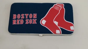 NFL Licensed Clamshell Clasp Wallet Mesh Jersey Boston Red Sox - Picture 1 of 7