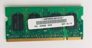 10 x Lenovo Thinkpad Ram 512MB PC2-5300 667MHz SoDimm neu FRU 40Y8402  - Bild 1 von 1
