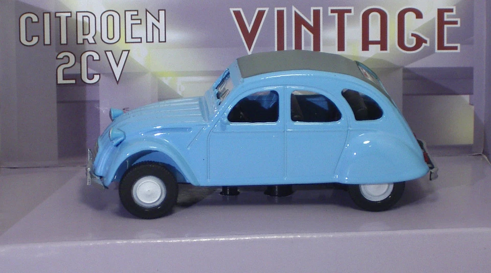 MondoMotors CITROEN 2CV "Celeste"- VINTAGE Metal 1:43 - Immagine 1 di 1
