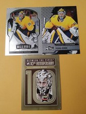 Pekka Rinne Nashville Predators 3 Card Lot Allure Between The Pipes 