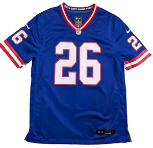 Nike NY Giants Saquon Barkley #26 NFL NFLPA Trikot mittelblau - Bild 1 von 12