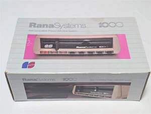 Rana Systems 1000 Floppy Disk Drive + Original Box for Atari 400/800 - NICE! - Afbeelding 1 van 11