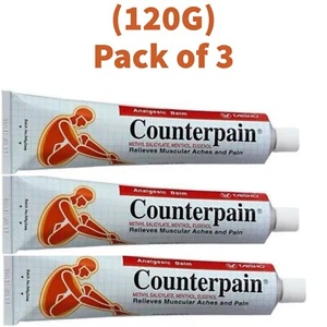 3X Counterpain for Muscular Arthritic Rheumatic Pain Aches 120g (Pack of 3) - Picture 1 of 5