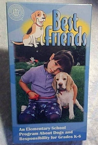 (NEW) BEST FRIENDS ELEMENTARY SCHOOL PROGRAM ABOUT DOGS & RESPONSIBILITY VHS AKC - Picture 1 of 2