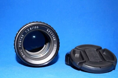 Pentax SMC 105 mm f2.8, pentax k mount, tappi, leggere. - Imagen 1 de 4