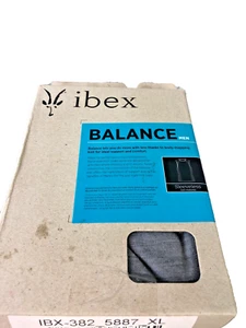 Ibex Men’s Balance Sleeveless Base Layer T-Shirt Lunar XL Merino Wool Blend - Picture 1 of 8