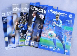 CHELSEA FOOTBALL CLUB OFFICIAL MATCHDAY MAGAZINE x 7 2005- 2011 Programme Mag - Picture 1 of 4