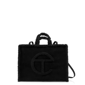 UGG x Telfar Unisex Large Shopping Bag - Black - Picture 1 of 5