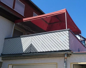 Terrassenüberdachung Faltpavillon XL stabil SHELTERLOGIC 3,7m x 3,7m Marktstand - Bild 1 von 11