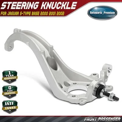 Front Passenger RH Side Steering Knuckle for Jaguar S-Type Base 2000 2001 2002 - Image 1 of 4