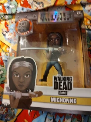 AMC's The Walking Dead Jada 4" Die Cast Metals M183 MICHONNE Foto 1 de 2