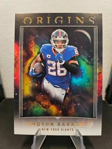 Saquon Barkley 2023 Panini Origins New York Giants NFL Trading Card #62 - Bild 1 von 2