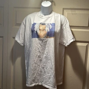 Rare XXXtentacion Rapper Selfie Shirt White Large Rap Tee T-Shirt Short Sleeve - Picture 1 of 5