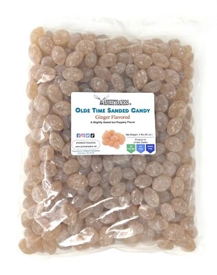 Olde Time Ginger Sanded Hard Candy 4 lbs. ~ YANKEETRADERS® ~ FREE SHIPPING