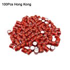 100Pcs 8mm Pigeon Leg Rings Multicolor Birds Foot Ring Identify Ring  Poultry