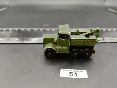 Vintage Lesney matchbox No 64 Scammel Army Breakdown truck - Image 1 of 4