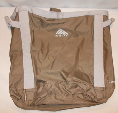 Bolsa de Transporte Kelty Camp Cartón Bolso con Cremallera Superior Verde Nylon 16" x 15" Exterior Foto 1 de 4