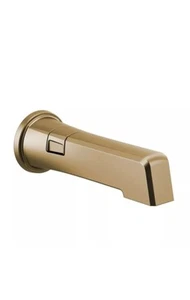 Brizo Non Diverter Tub Spout - Brillance Luxe Gold RP92042GL NEW OB Parts SEALED - Picture 1 of 10