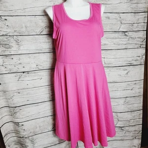 Lularoe Pink Nicki Dress Size 3XL NWT - Picture 1 of 10