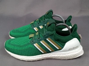 Adidas Ultra Boost Men Shoe Sz 8.5 Running Casual Gym Green JuJu Smith-Schuster - Picture 1 of 23