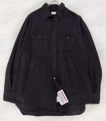 Engineered Garments Size 3 Cotton Shirt, Long Sleeve, Gray - Image 1 of 4