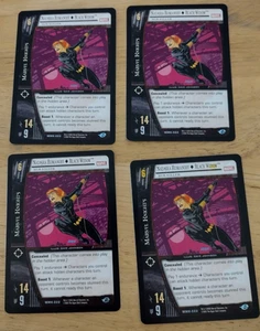 MARVEL VS TCG MMK-022 Natasha Romanoff, Black Widow - KGB Killer Uncommon X4 - Picture 1 of 1