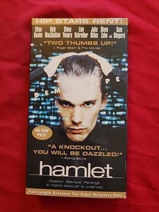 Hamlet (VHS, 2000) - Ethan Hawke Shakespeare - Screener Demo Tape  - Picture 1 of 2