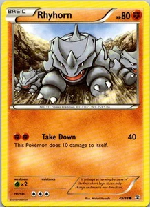 Rhyhorn #49/83 | Common | Generations - Picture 1 of 2