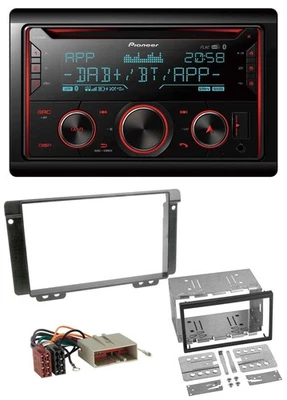 Pioneer 2DIN DAB MP3 Bluetooth USB CD Autoradio für Land Rover Freelander 2004-2 - Bild 1 von 4