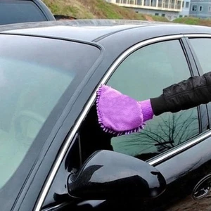 2018 Neu Auto Reinigungshandschuh Handschuh Handschuh Microfiber Handtuch Haus - Bild 1 von 12