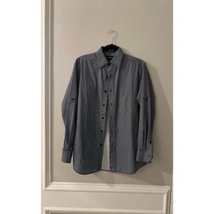 Beverly Hills Polo Club langärmliges Button-Down-Hemd für Herren Größe Small - Bild 1 von 4