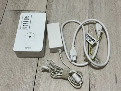 LG Electronics PH30JG MiniBeam Portable LED Projector Lumens White Tested Used - Image 1 of 4