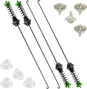 4-teiliges W11130362 Waschmaschine Aufhängestange Kit für Whirlpool WTW5000DW Waschmaschine - Bild 1 von 1