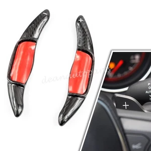 For 2019-2026 Toyota Corolla Camry 2x Carbon Fiber Steering Wheel Paddle Shifter - Picture 1 of 8