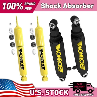 Monroe Shock Absorbers Front Rear for 1992 1993 1994 1995 1996 Ford F-250 4.9L - Image 1 of 4