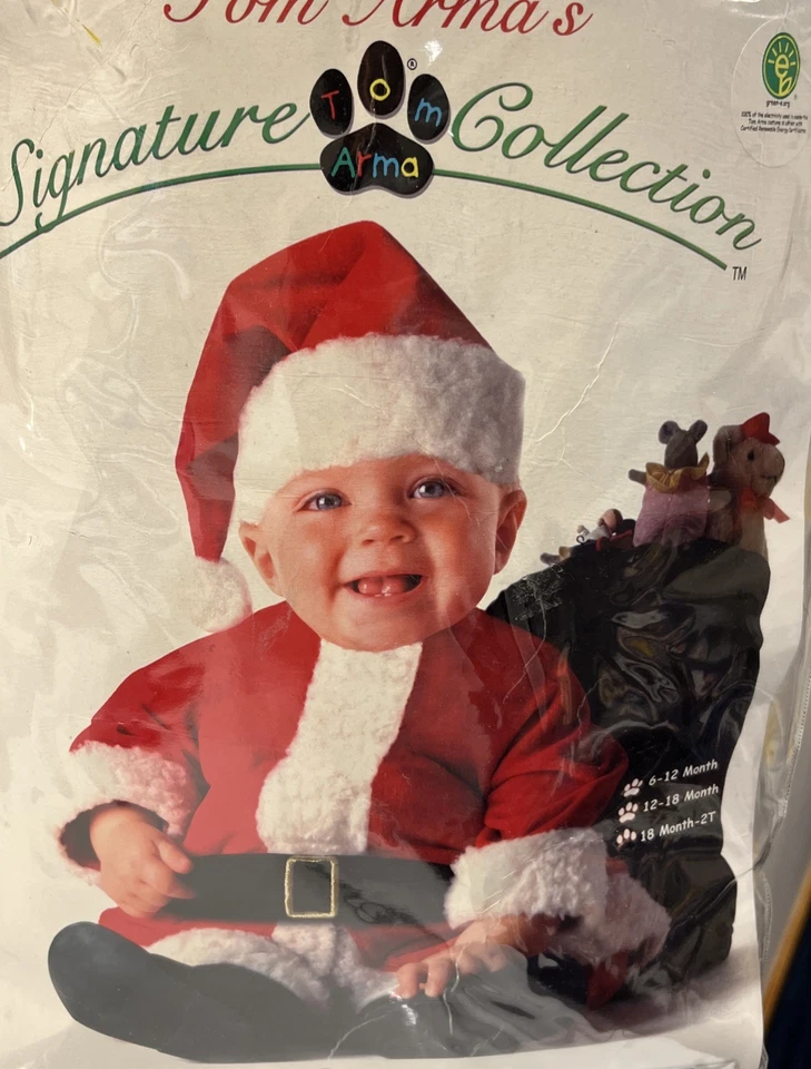 DISFRAZ DE SANTA COLECCIÓN FIRMA TOM ARMA 18M-2T EN PAQUETE TRAJE DE NAVIDAD Foto 1 de 1