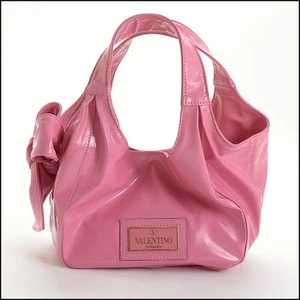 Mini bolso con lazo RDC14616 VALENTINO rosa charol - Imagen 1 de 10