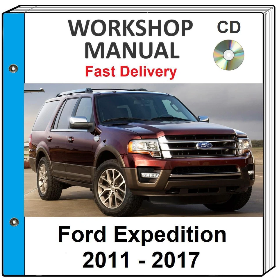 Ford Expedition 2011 2012 2013 2014 2015 2016 servicio reparación taller manual CD Foto 1 de 1